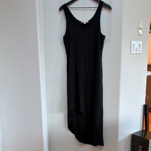 Michael Kors Black Hi-Lo Sleeveless Dress